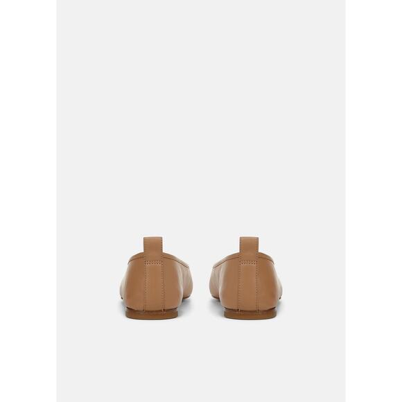 Vince Vivian Leather Ballet Flat Size 6.5M - Picture 3 of 6